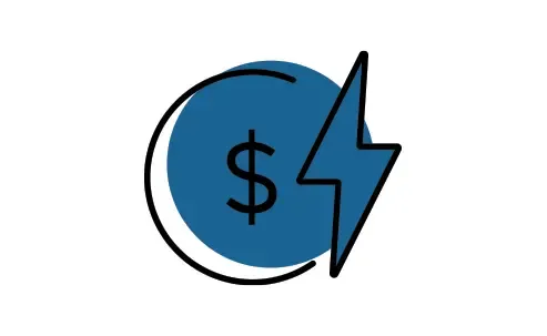 Powerful_Saving blue icon