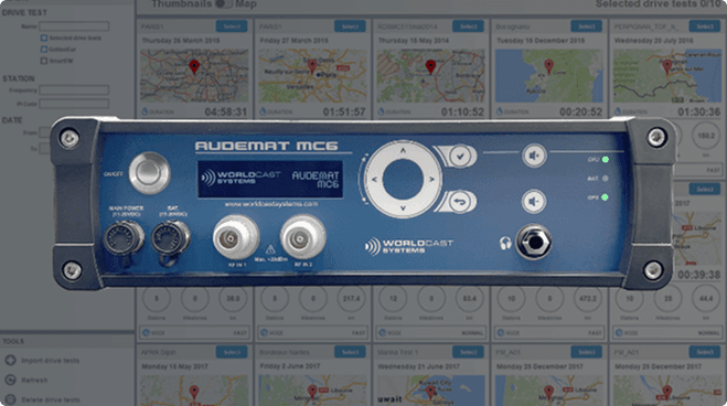 Audemat MC6 with GUI