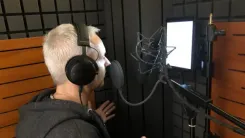 Oliver Schmitz, Voice Talent, at home studio